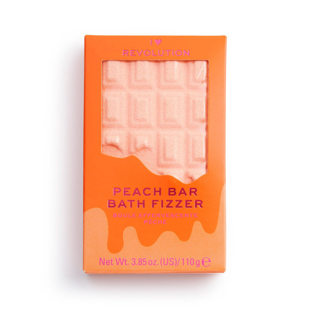 Chocolate Bar Bath Fizzer Peach