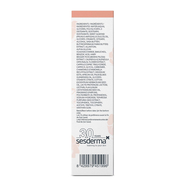 Sesderma SAMAY Revitalizing Eye Contour Cream for Sensitive Skins, 0.5 fl. oz.