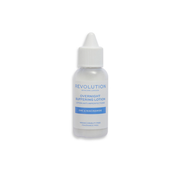 Revolution Skincare Zinc and Niacinamide Anti Blemish Overnight Buffering Lotion
30ml