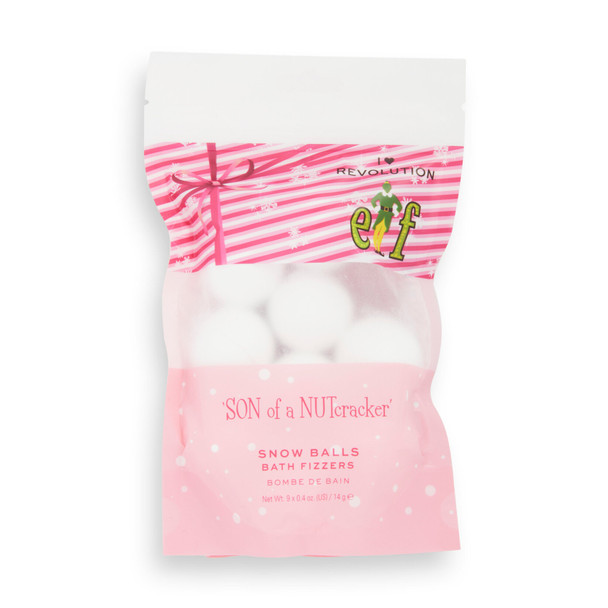 Elf x I Heart Revolution Snow Ball Bath Fizzers