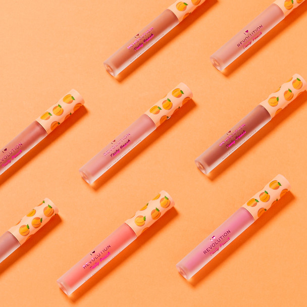 I Heart Revolution Tasty Peach Liquid Lipstick I Heart Revolution Tasty Peach Liquid Lipstick