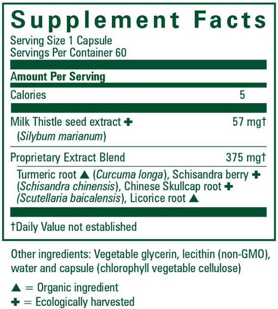Gaia Herbs Professional Solutions Daily Liver Formula