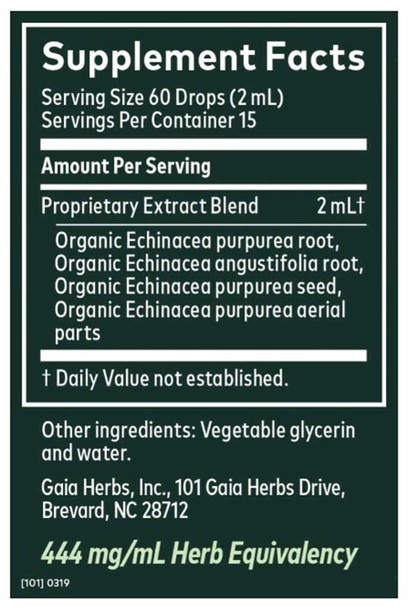 Gaia Herbs Echinacea Supreme