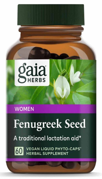 Gaia Herbs Fenugreek Seed Capsules
