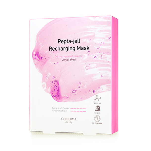 CELDERMA daily Pepta-jell Recharging Mask 10ea