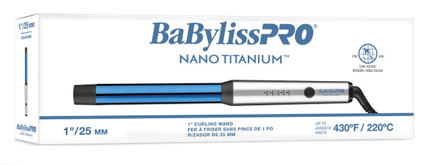 BaBylissPRO BaBylissPRO Nano Titanium Curling Wand, 1 Inch, 1 ct.