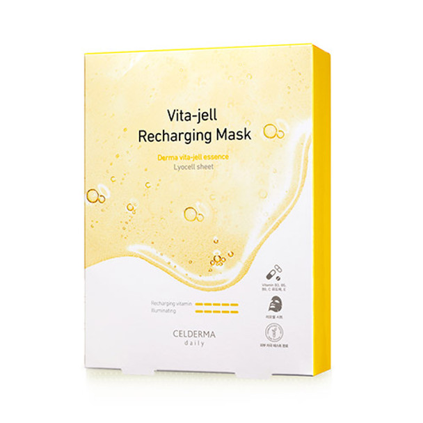 CELDERMA daily Vita-jell Recharging Mask 10ea