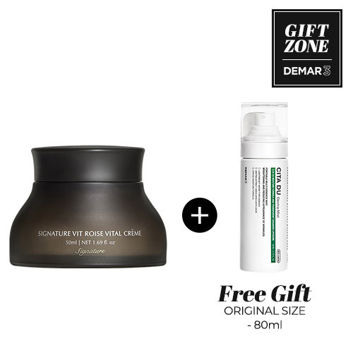 [+FREE GIFT?] DEMAR3 Signature Vit Roise Vital Crème 50ml + DEMAR3 Cita Du Dextra Mist 80ml