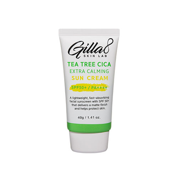 Gilla8 Tea Tree Cica Extra Calming Sun Cream 50Ml