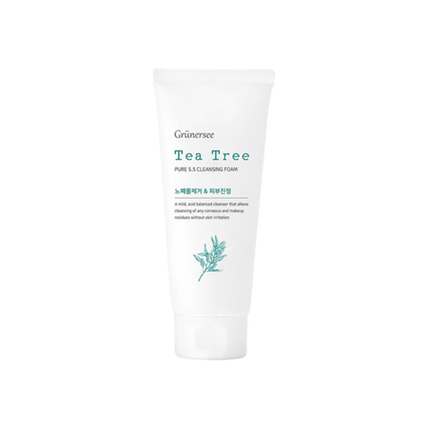 Grunersee Tea Tree Pure 5.5 Cleansing Foam 140ml