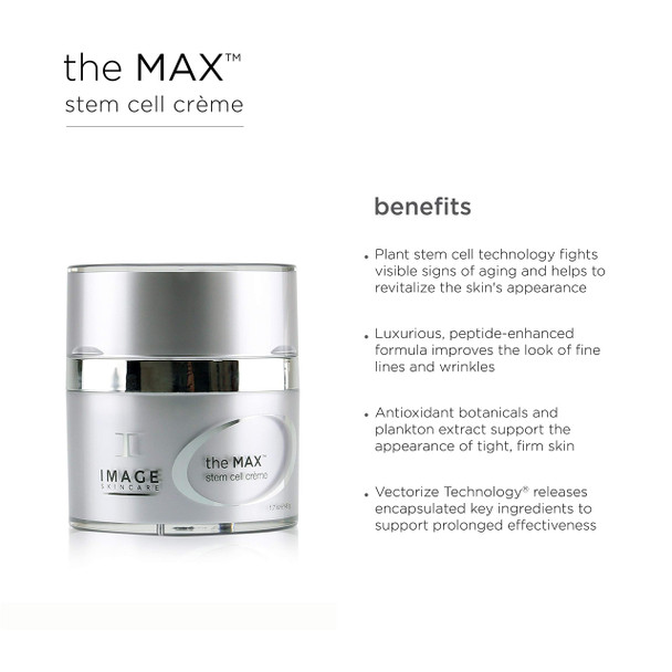 IMAGE Skincare The Max Stem Cell Crème with VT, 1.7 oz
