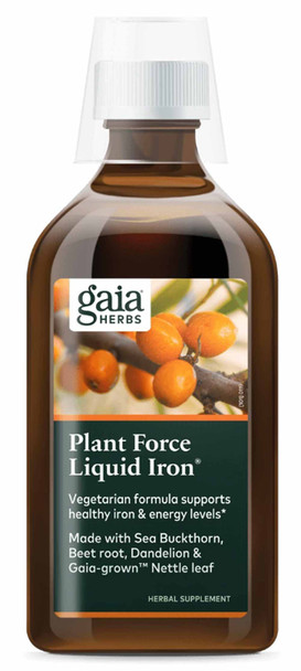 Gaia Herbs PlantForce Liquid Iron