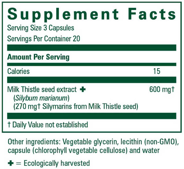 Gaia Herbs Professional Solutions Milk Thistle