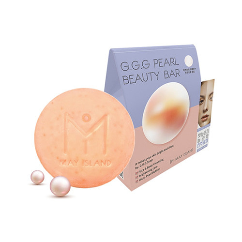 MAY ISLAND G.G.G Pearl Beauty Bar 100g