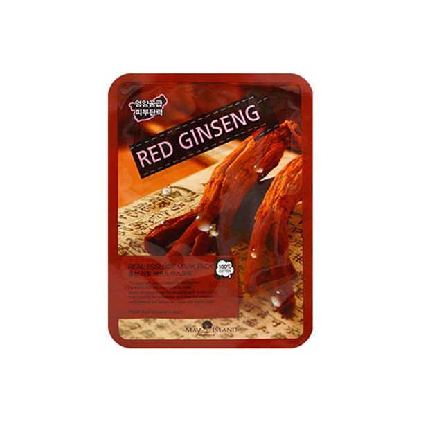 MAY ISLAND Red Ginseng Real Essence Mask Pack 10ea