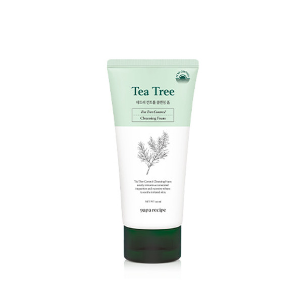 Papa Recipe Tea Tree Control Cleansing Foam 120ml