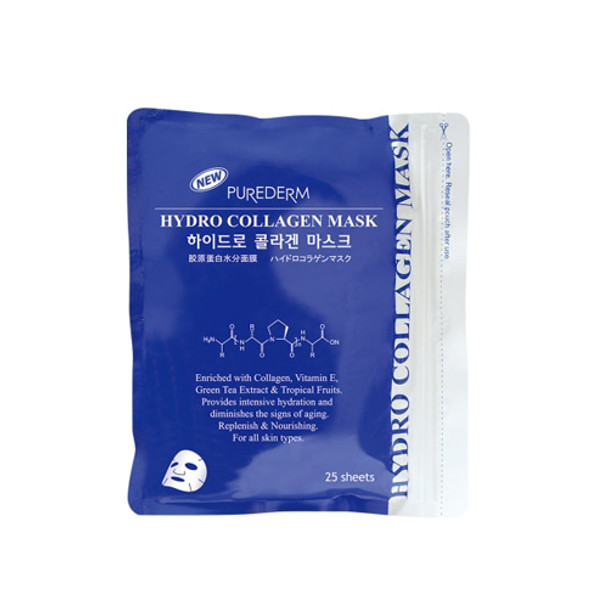 PUREDERM New Hydro Collagen Mask 25sheets