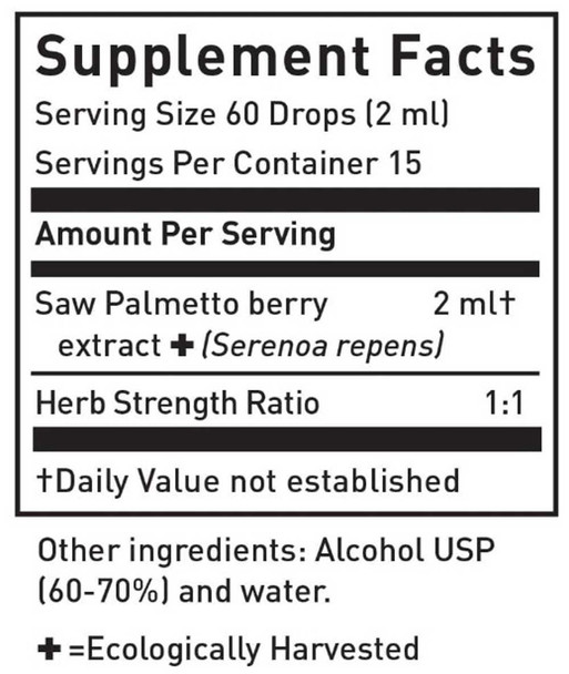 Gaia Herbs Saw Palmetto Berry