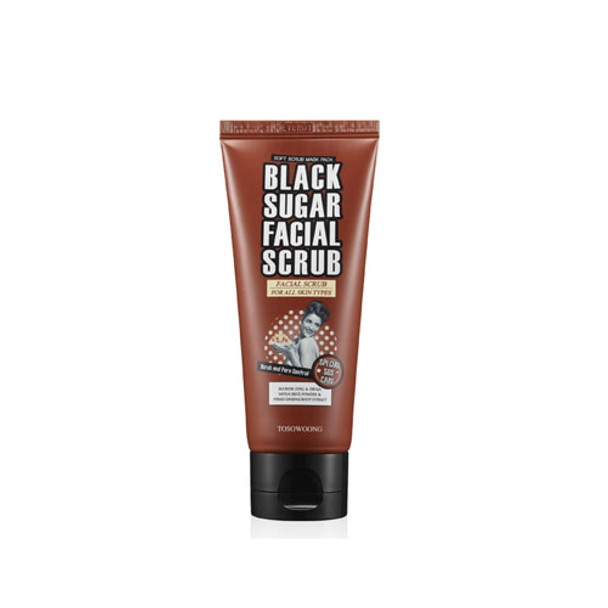 TOSOWOONG Black Sugar Facial Scrub 100ml