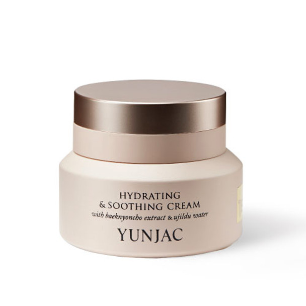 YUNJAC HYDRATING & SOOTHING CREAM WITH BAEKNYONCHO EXTRACT & UJILDU WATER 50ml