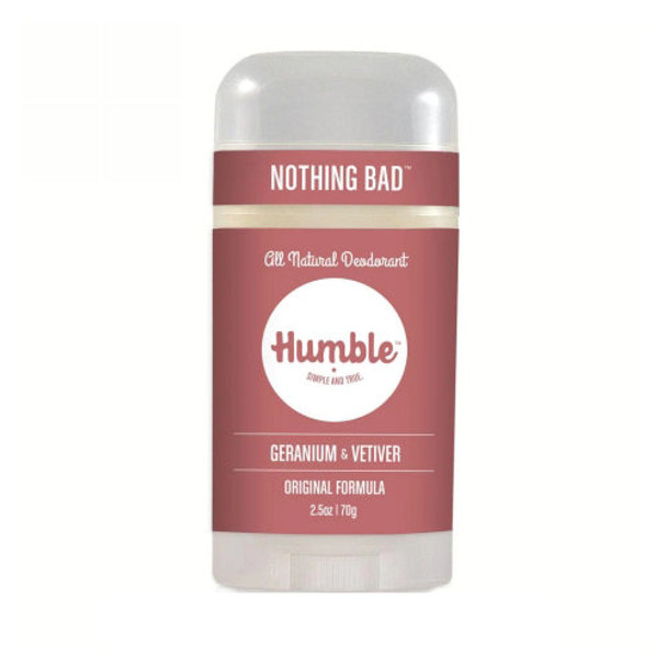 Deodorant Original Geranium & Vetiver 2.5 Oz By Humble Brands