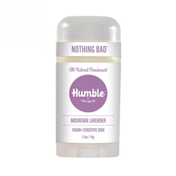 Deodorant Vegan Sensitive Mountain Lavender 2.5 Oz By Humble Brands