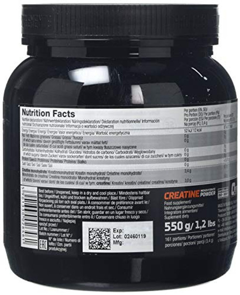 Olimp Sport Nutrition Creatine Monohydrate 550g