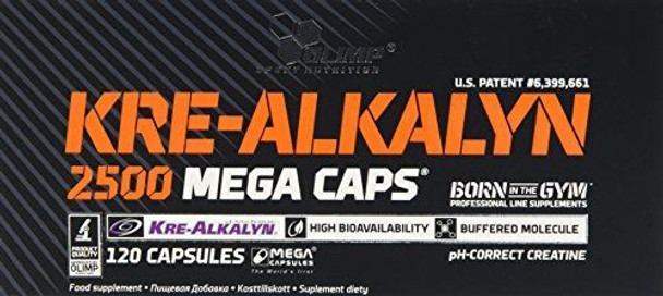 Olimp Sport Nutrition Kre Alkalyn 2500 Mega Size 120 Caps