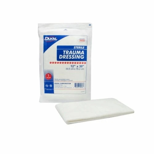 Trauma Dressing 12 X 30 Inch Sterile Case of 25 By Dukal