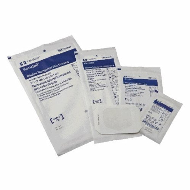 Transparent Film Dressing 4 x 4 3/4 Inch, Case of 200 By Kendall