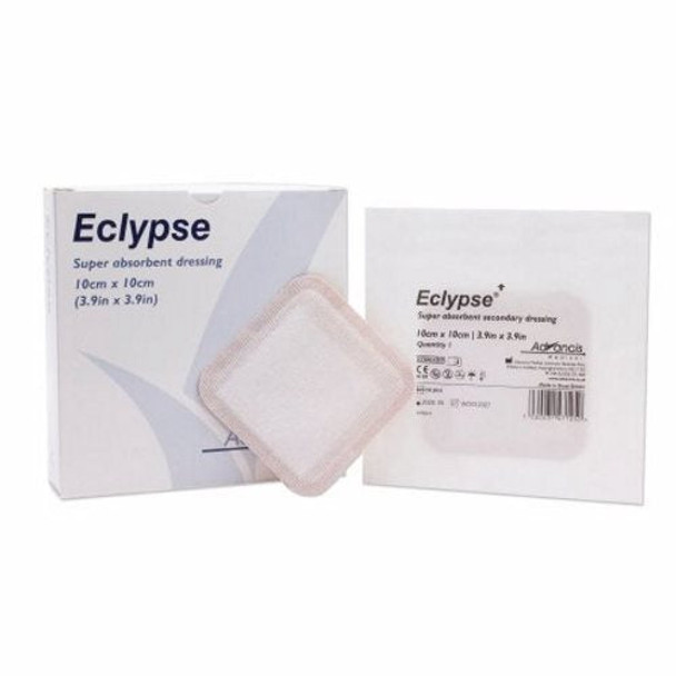 Super Absorbent Wound Dressing Eclypse Cellulose 4 X 4 Inch 20 Count By Mediusa