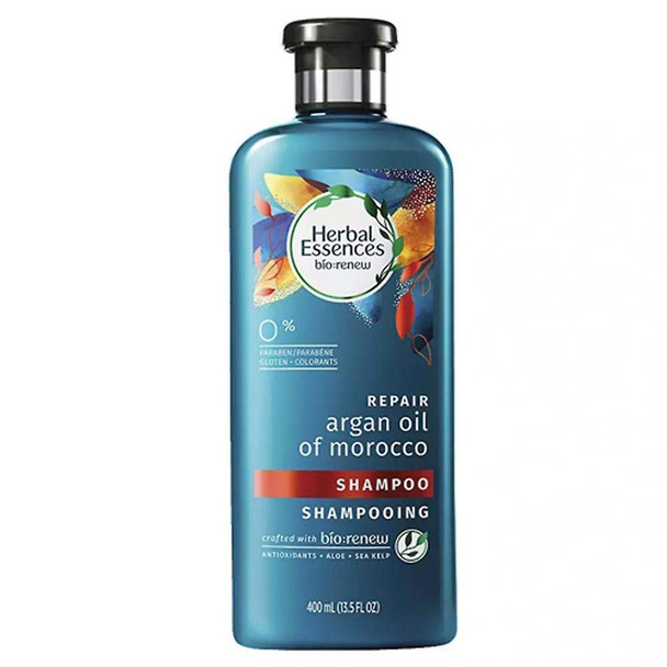 HERBAL ESSENCES Bio-Renew Repair Argan Oil of Marocco Shampoo & Conditioner 2 x 400 ml - Moroccan Argan Oil