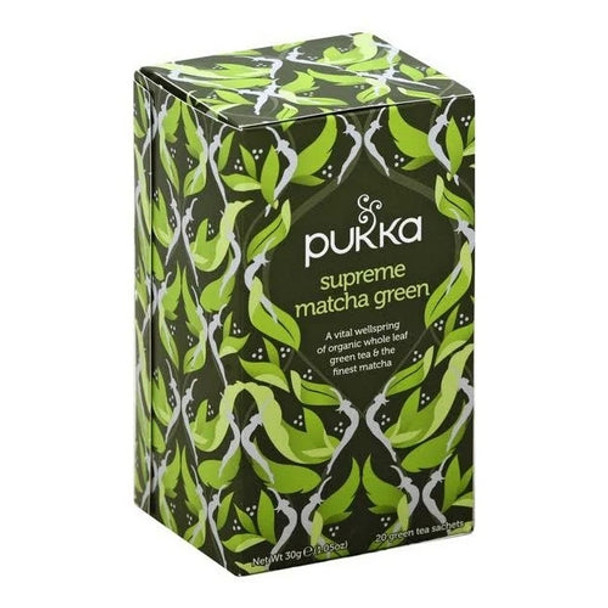 Supreme Matcha Green 0.71 Oz By Pukka Herbal Teas