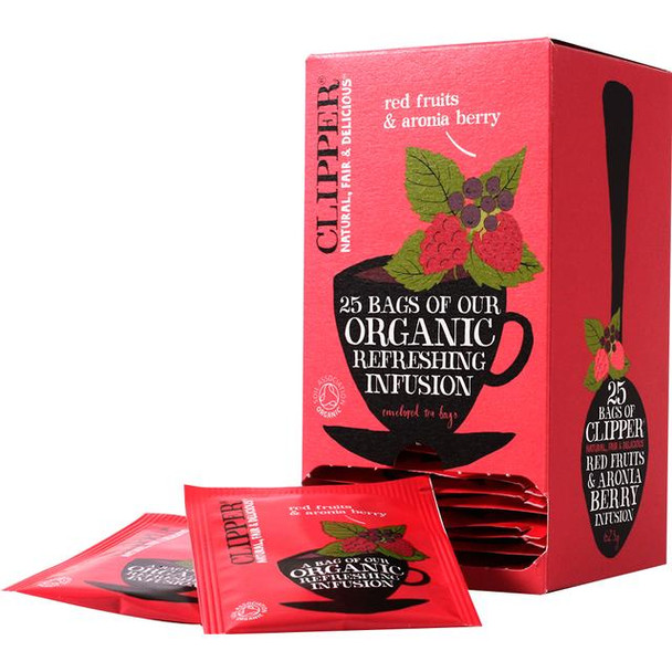 Clipper Org Red Fruits & Aronia Berry 25 Bag