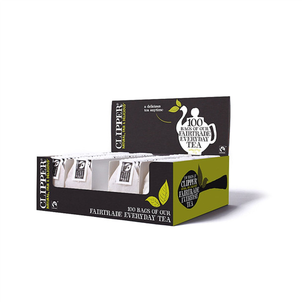 Clipper 100 String & Tag Bags of Fairtrade Tea 250g