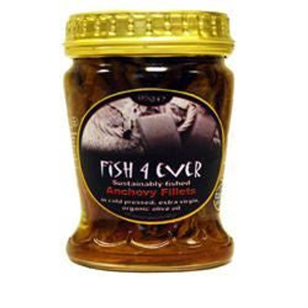 Fish4Ever Anchovies in Organic Olive Oil 95g