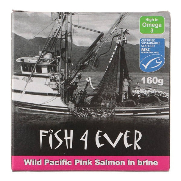 Fish4Ever Wild Pacific Pink Salmon 213g