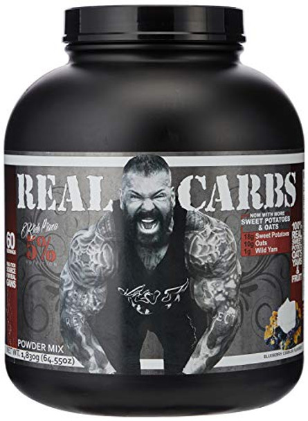 Rich Piana 5% Nutrition - Real Carbs 1800 g Blueberry Cobbler