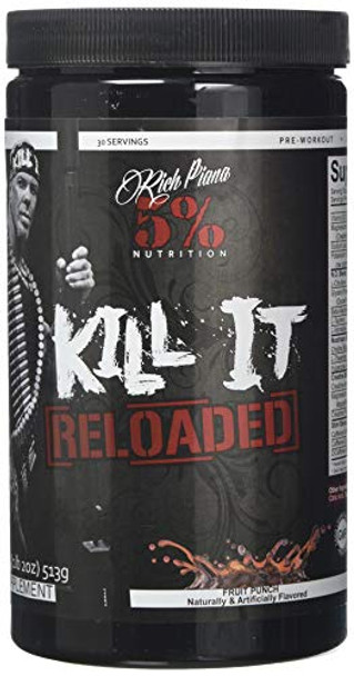 Rich Piana 5% Nutrition - Kill It Reloaded Fruit Punch FID58354