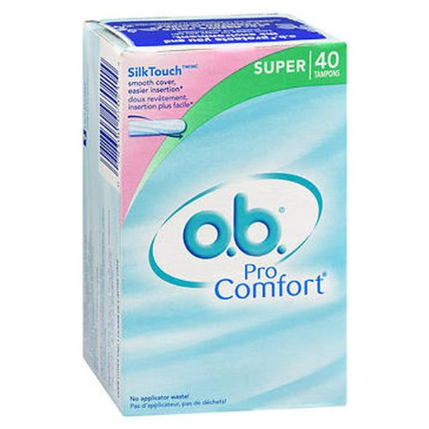 O.B. Pro Comfort Tampons Super 40 Each By O.B.