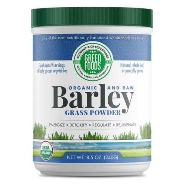 Organic Barley Grass Powder 16.9 Oz By Green Foods Corporation