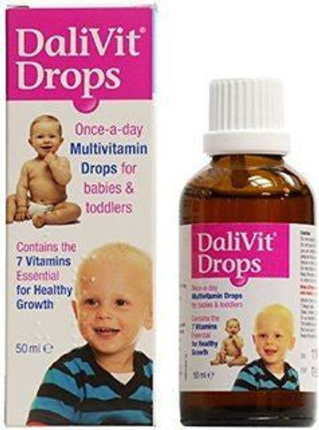 Dalivit Multivitamins Drops For Babies & Toddlers 25ml