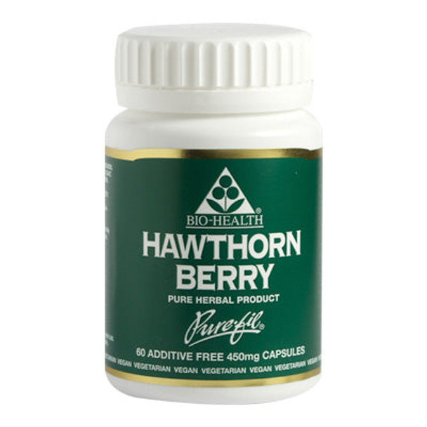 Bio Health Hawthorn Berry 450mg 60 Capsule