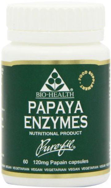 Bio Health Papaya Enzymes 60 Capsule Bio Health Papaya Enzymes 60 Capsule