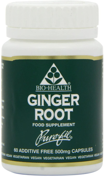 Bio Health Ginger Root 60 Capsule