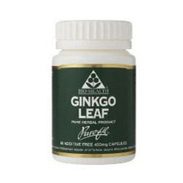 Bio Health Ginkgo Leaf 60 Capsule