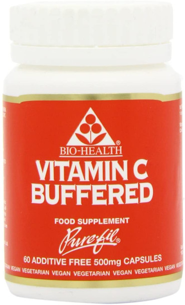Bio Health Buffered Vitamin C 500mg 60 Capsule