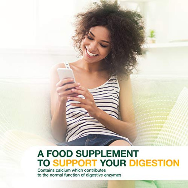 BuscoBiota Digestive Supplement Multi-Strain Good Bacteria and Calcium - Daily Digestive Support