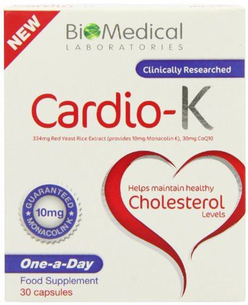 Cardio-K Bio Medical (Cholesterol Manage) 30 Capsule