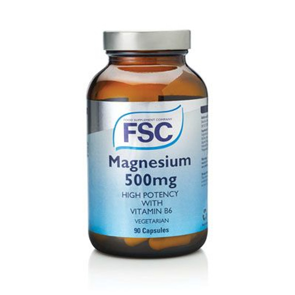 Food Supplement Company FSC Magnesium 500mg 90 Capsule